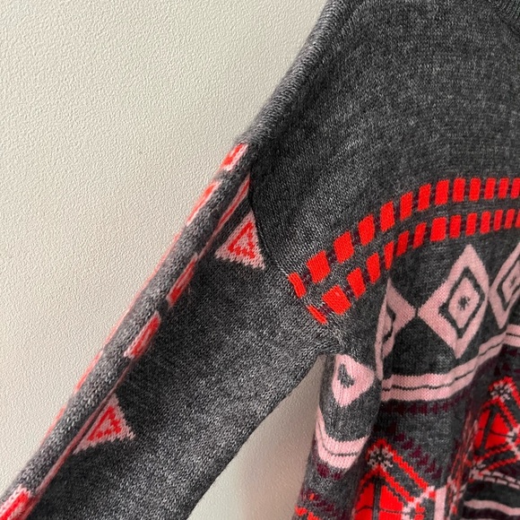 J. Crew Nordic Fair Isle Wool Blend Knit Crewneck Sweater - Picture 7 of 8